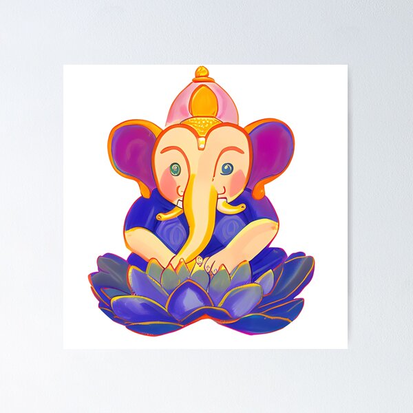 Item preview, Ganesh Remover of Obstacles  designed and sold by GothicaMystica.