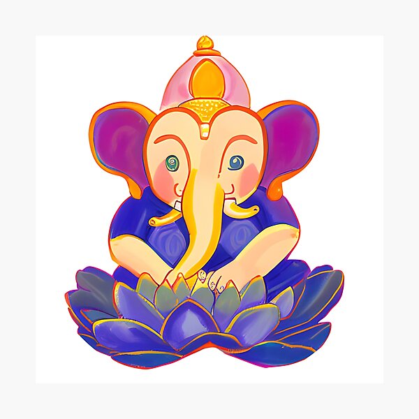 Item preview, Ganesh Remover of Obstacles  designed and sold by GothicaMystica.