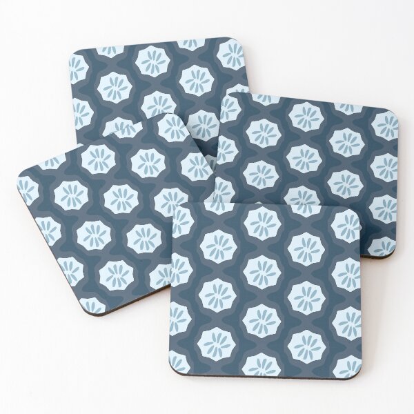 Item preview, Chic Blue Blossoms | Fashionable Pattern Design designed and sold by NOVOImpression.