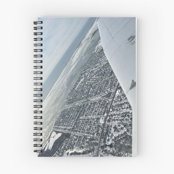 Item preview, Airplane View of Snowy City Shorelines designed and sold by NOVOImpression.