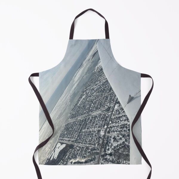 Item preview, Airplane View of Snowy City Shorelines designed and sold by NOVOImpression.