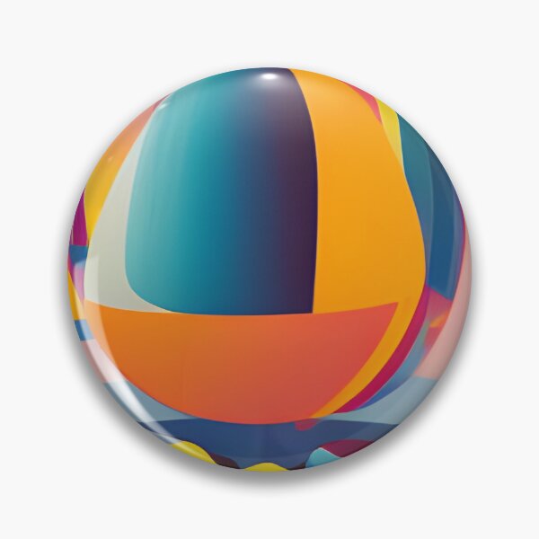 Item preview, Geometric egg abstract artpiece, reality designed and sold by Coolparrotgirl.