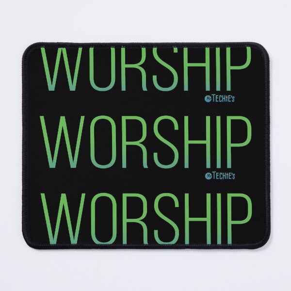 Item preview, Worship - Green designed and sold by MrTechies.