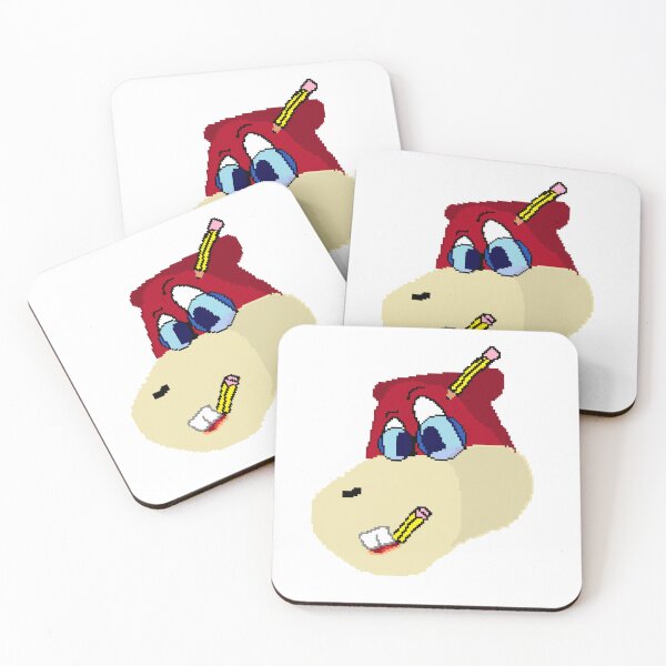 Item preview, Funny architect beaver head in pixel art style designed and sold by Trend-Beaver.
