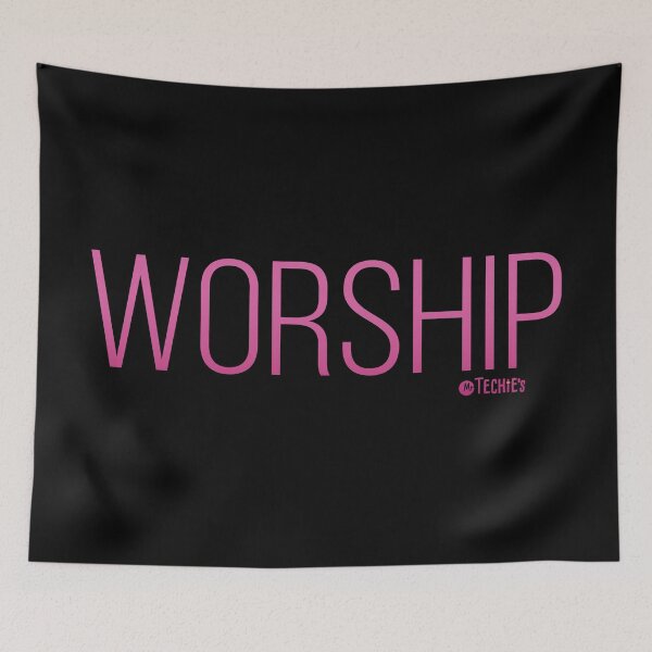 Item preview, Worship - Pink designed and sold by MrTechies.