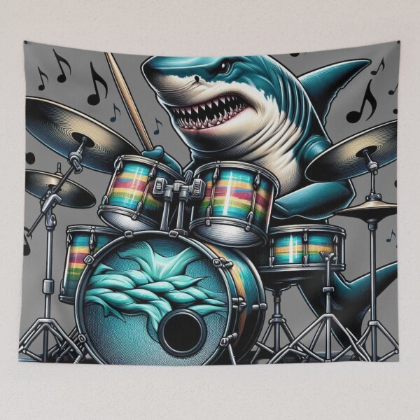 Item preview, Shark Rhythms: The Rockstar's Beat designed and sold by Prosser87.