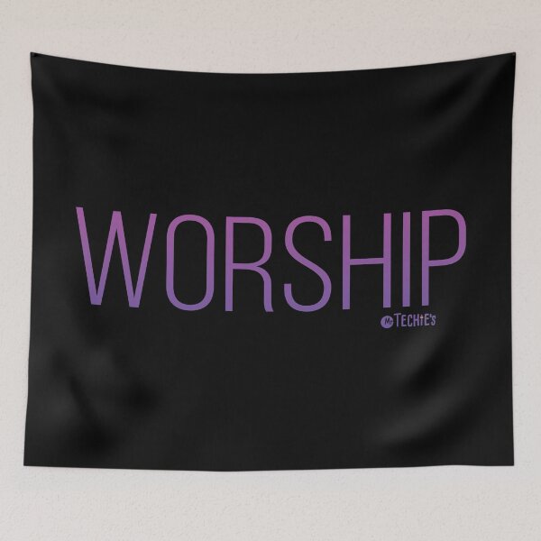 Item preview, Worship - Purple designed and sold by MrTechies.