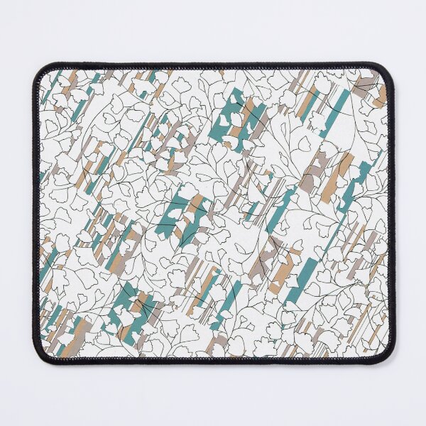 Item preview, Fragmented Squares with Maidenhair Fern designed and sold by MoisOneOffs.