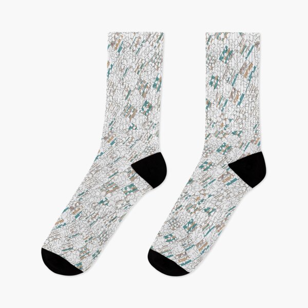 Item preview, Fragmented Squares with Maidenhair Fern  designed and sold by MoisOneOffs.