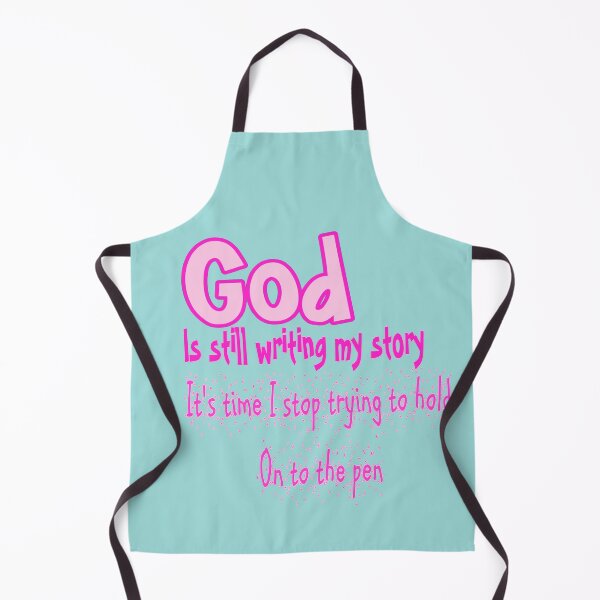 Item preview, Pink quote God is still writing my story designed and sold by atroffire.