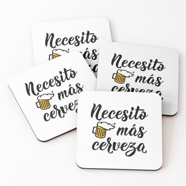Item preview, Necesito más cerveza. I need more beer - in Spanish.  designed and sold by pidzam4e.