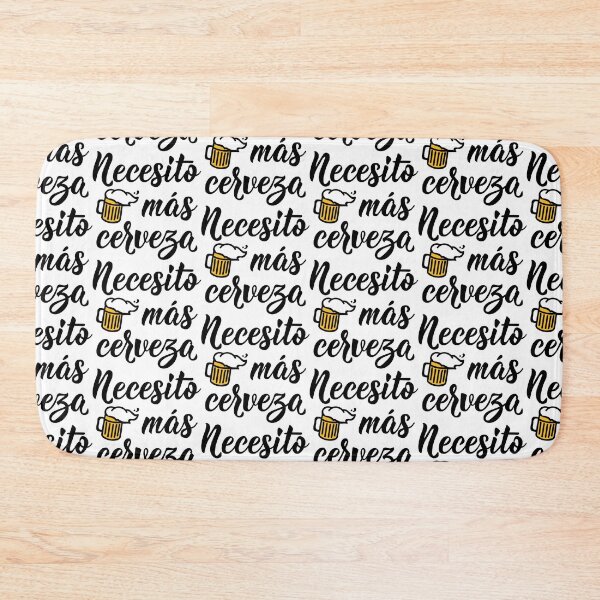 Item preview, Necesito más cerveza. I need more beer - in Spanish.  designed and sold by pidzam4e.