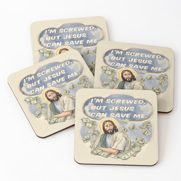 Item preview, I'm Screwed, But Jesus Can Save Me designed and sold by @ndrys.
