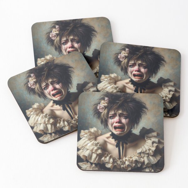 Item preview, Weeping girl designed and sold by Donkey's Salad.