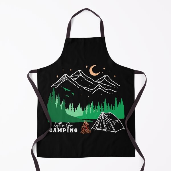 Item preview, Let’s Go Camping designed and sold by ethnicdrawing.