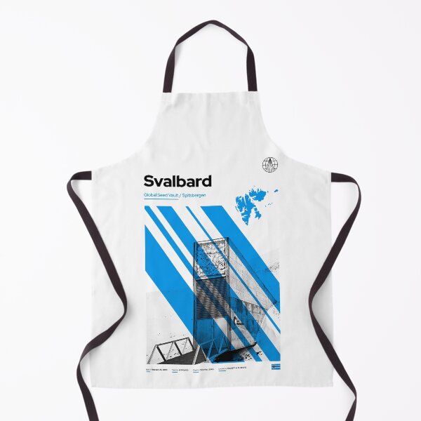 Item preview, Svalbard Global Seed Vault Architecture Blue designed and sold by mattjsykes.