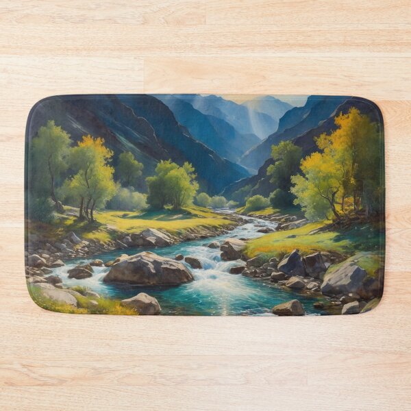Item preview, Mountain stream designed and sold by m-y-A-I-A-R-T-.