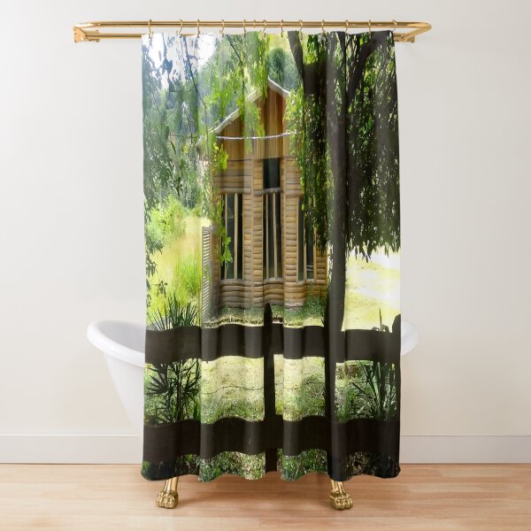Landscape and nature, beautiful little house in nature 6 Shower Curtain