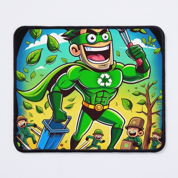 Item preview, Eco Warrior in Action Saving the Planet One Tee at a Time designed and sold by Kuki-shop.