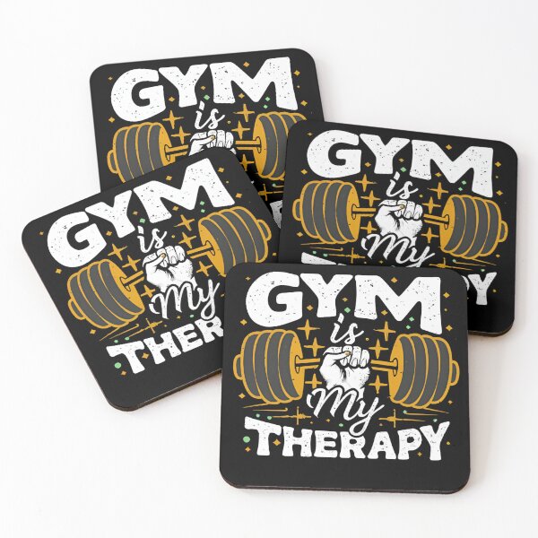 Item preview, Gym is My Therapy designed and sold by TahfahTk.