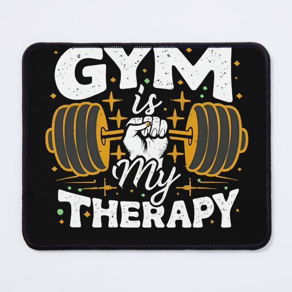Item preview, Gym is My Therapy designed and sold by TahfahTk.