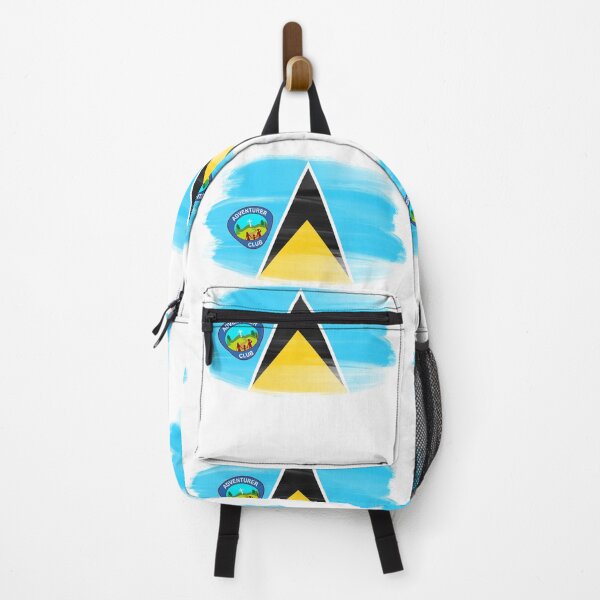 Item preview, St Lucia Adventurer flag designed and sold by Pathfinderhaven.