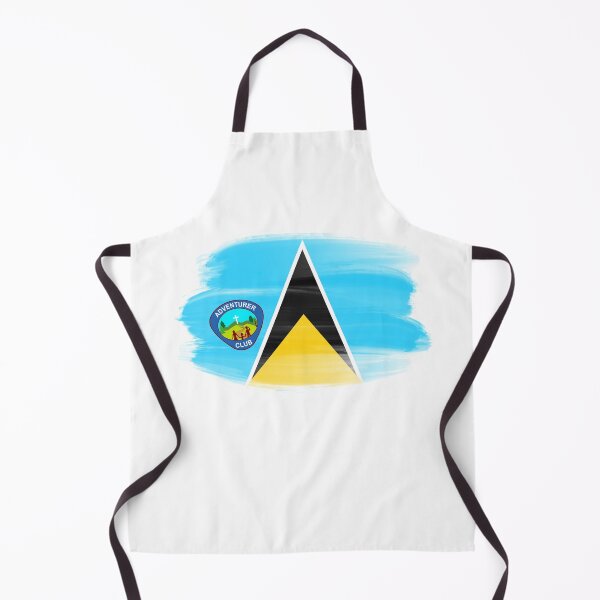 Item preview, St Lucia Adventurer flag designed and sold by Pathfinderhaven.
