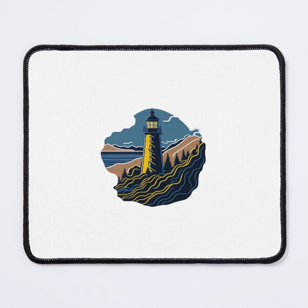 Item preview, Mountainous Coast Lighthouse designed and sold by Daniel Haddad.