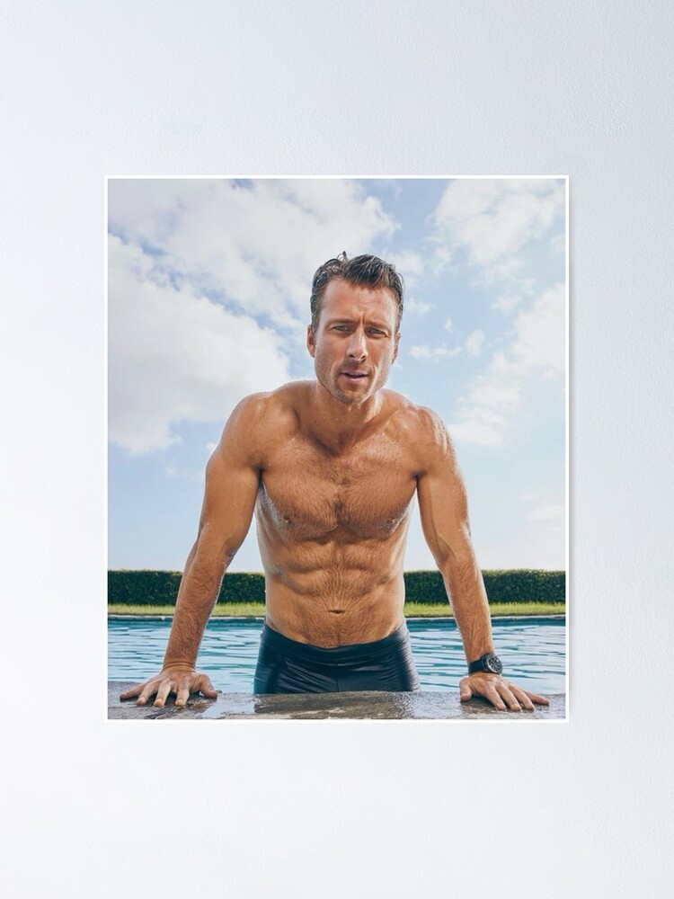 &rdquo; glen powell shirtless&rdquo; Poster for Sale by appa-sr | Redbubble