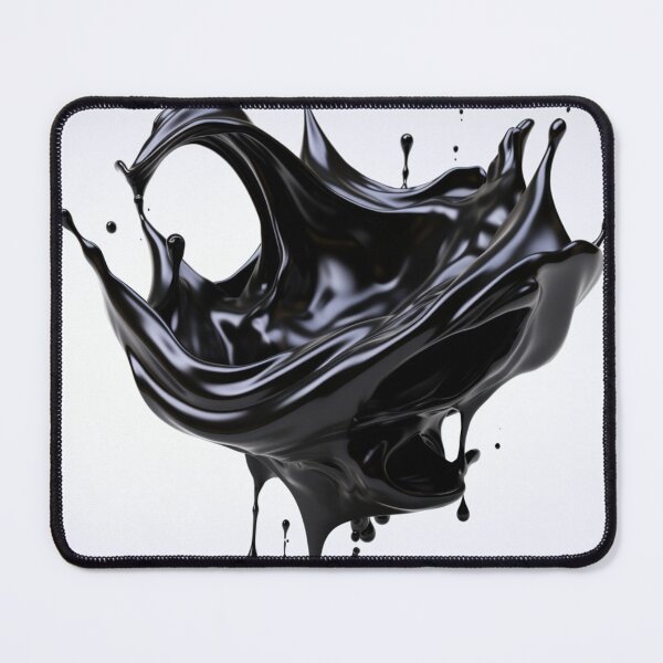 Item preview, Black splash blob designed and sold by Hollanding.