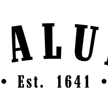 Artwork thumbnail, Falun Dalarna Sweden Est. 1641 Black Letter Sverige by establishedwear