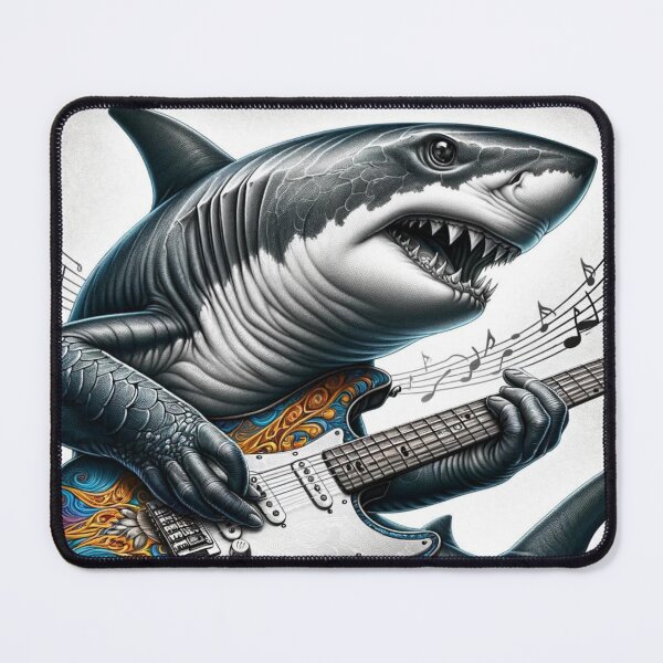 Item preview, Guitar Shark: Rockstar of the Deep designed and sold by Prosser87.