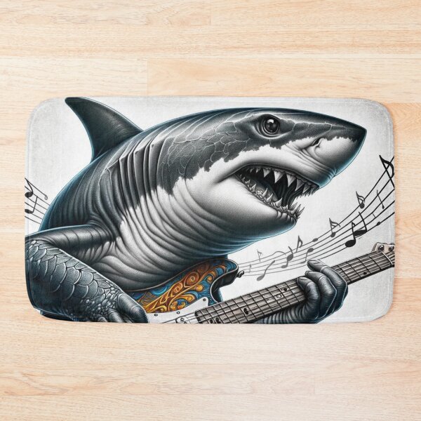 Item preview, Guitar Shark: Rockstar of the Deep designed and sold by Prosser87.