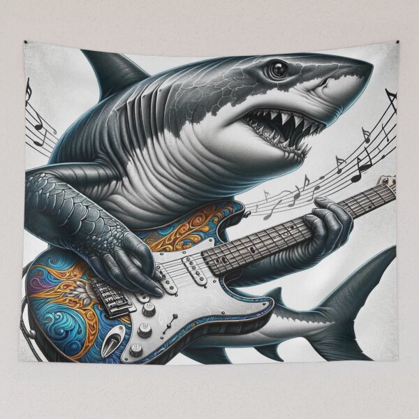 Item preview, Guitar Shark: Rockstar of the Deep designed and sold by Prosser87.