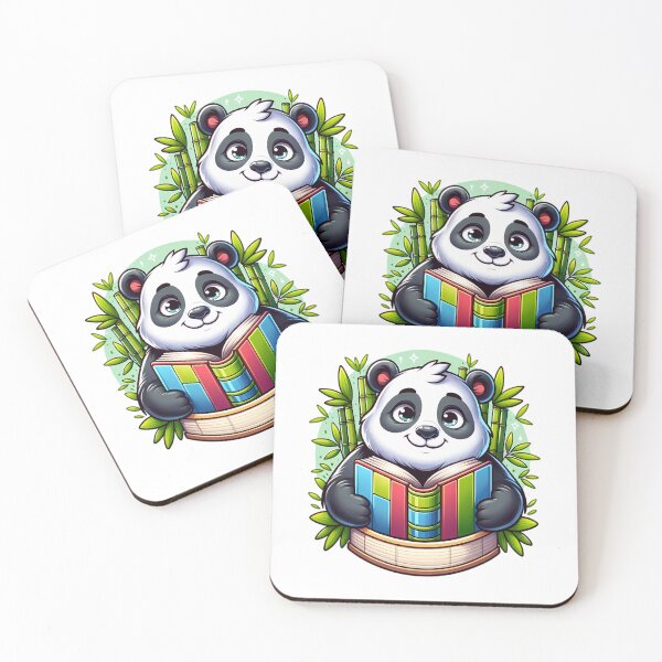 Item preview, Panda Book Hugger designed and sold by TinyTailsGalery.