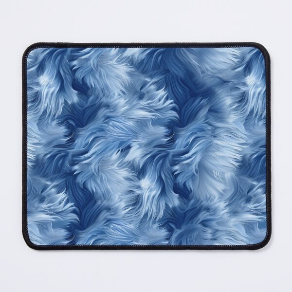 Item preview, Serene Sapphire Swirls Abstract Art designed and sold by Sir Meow Meow.