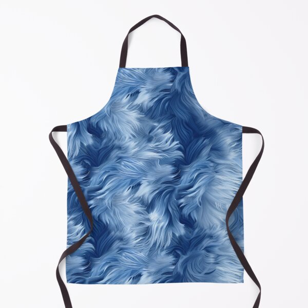 Item preview, Serene Sapphire Swirls Abstract Art designed and sold by Sir Meow Meow.