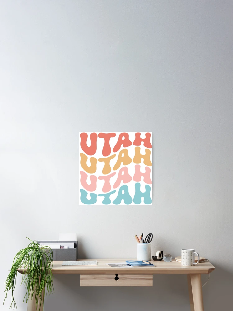 Thumbnail 2 of 3, Poster, Utah designed and sold by InfiniteSticker.
