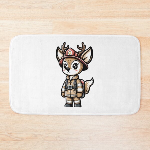 Item preview, Firefighter Deer Alert designed and sold by TinyTailsGalery.