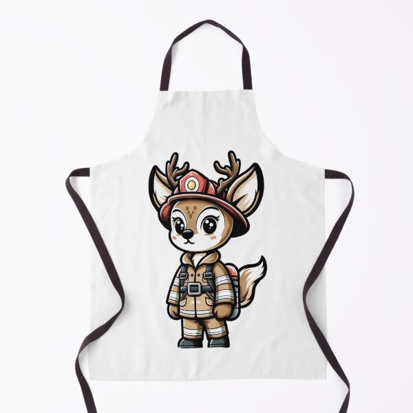 Item preview, Firefighter Deer Alert designed and sold by TinyTailsGalery.