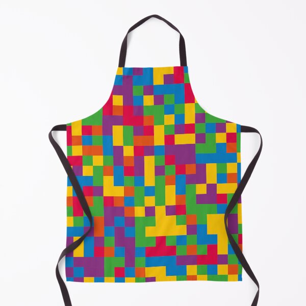 Item preview, Crayon Colours Square Pixel Pattern designed and sold by Phil Tessier Too.