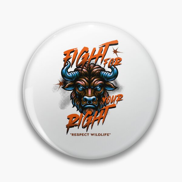 Item preview, Fight for your right respect wildlife Goat. designed and sold by INKNIK.