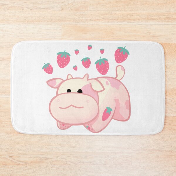 Item preview, cute strawberry cow designed and sold by printsbylana.