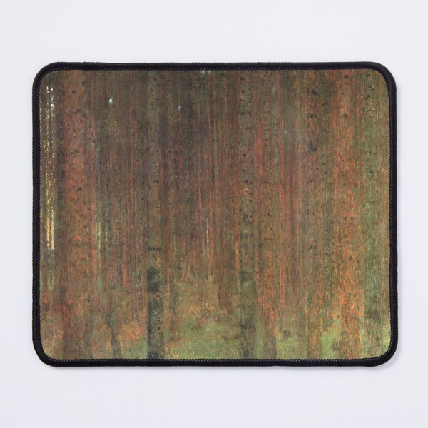 Item preview, Fir Forest 2 painting by Gustav Klimt designed and sold by EmeraldeaArt.