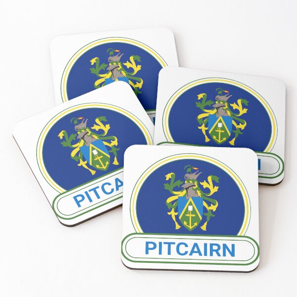 Item preview, Pitcairn Country Badge - Pitcairn Flag designed and sold by chrisrivait.