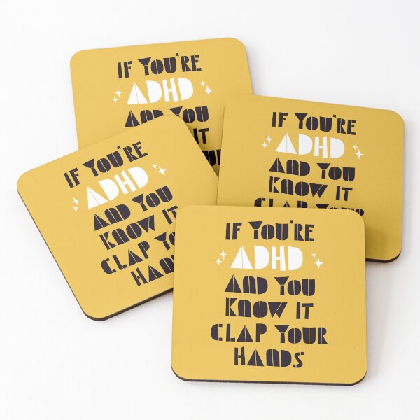 Item preview, If you're ADHD and your know it clap your hands designed and sold by lisousisa.
