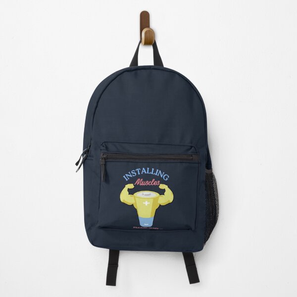 Item preview, Installing Muscles Please Wait designed and sold by PositivelyPrinted.