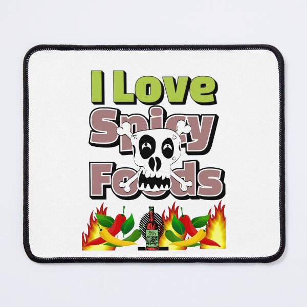 Item preview, I Love Spicy Foods designed and sold by Nas-T-Shirt-Co.