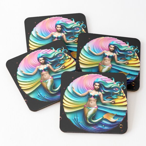 Item preview, Mermaid Colorspin designed and sold by Raging Woody Designs.