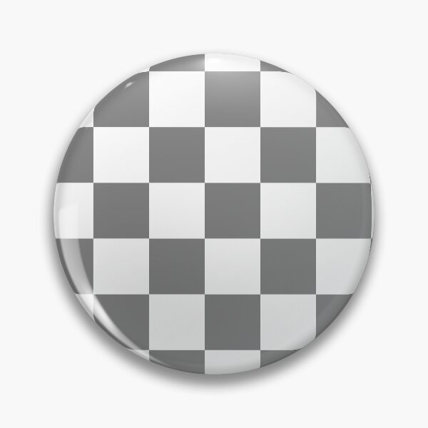 Item preview, Checkered - White and Gray designed and sold by JustPatterns2.